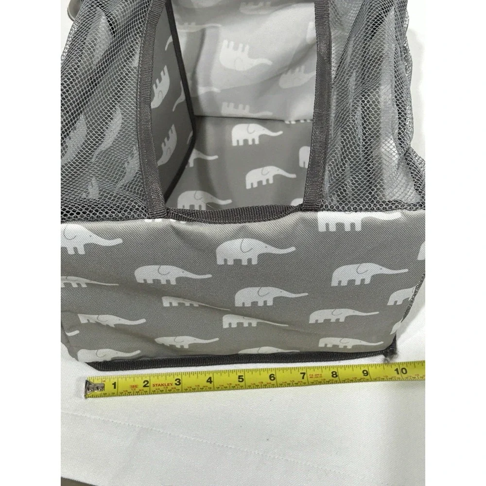 Hanging Diaper Caddy Organizer - Diaper Stacker for Changing Table, Hooks, Hang